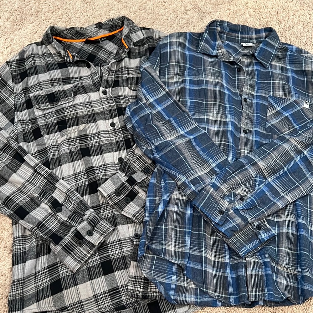 Men’s plaid shirts